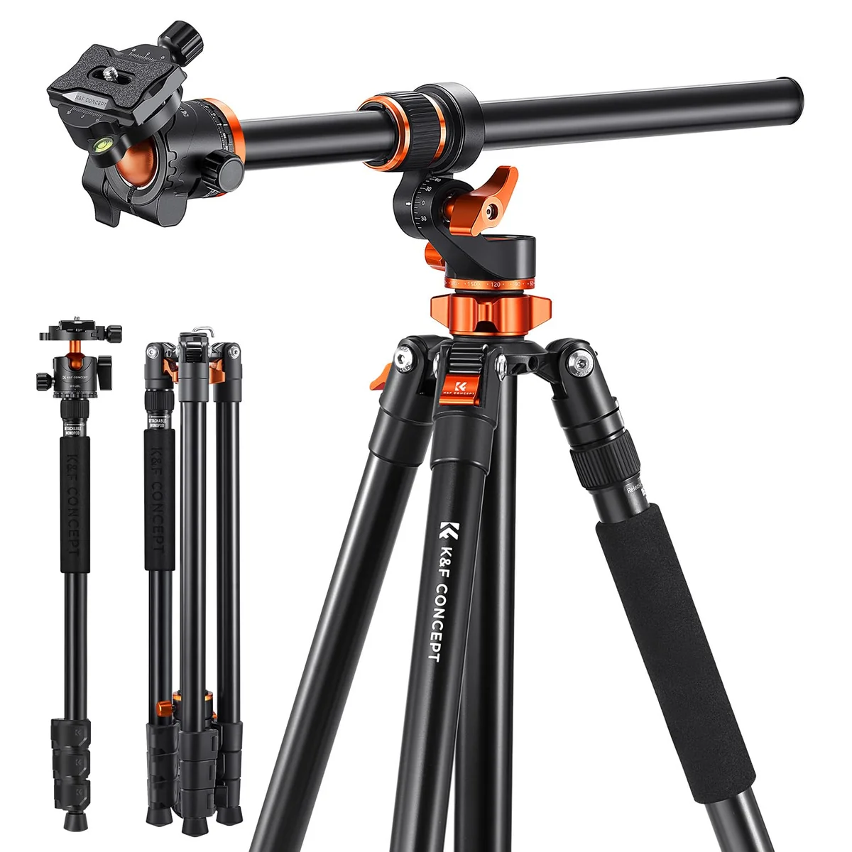 K&F CONCEPT 90''/230cm Ultra High Camera Tripod Review